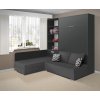 VÝLKOPKA NOVÁ SOFA ZAVŘENÁ ANTRACIT