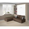 SOFA 21075 HNE ZAVŘENÁ AKÁT BW