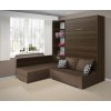 SOFA 21075 HNE ZAVŘENÁ OŘECH