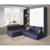 SOFA 21075 MODR ZAVŘENÁ ANTRACIT BW