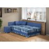 ROBIN 2024 MPolsterbett mit Stauraum 160x200 cm in blauODRÝ MODRÁ WIND