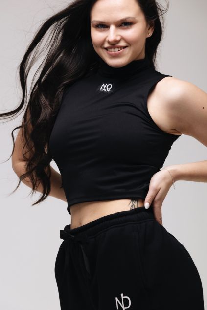 TURTLENECK NO DROP BLACK 1
