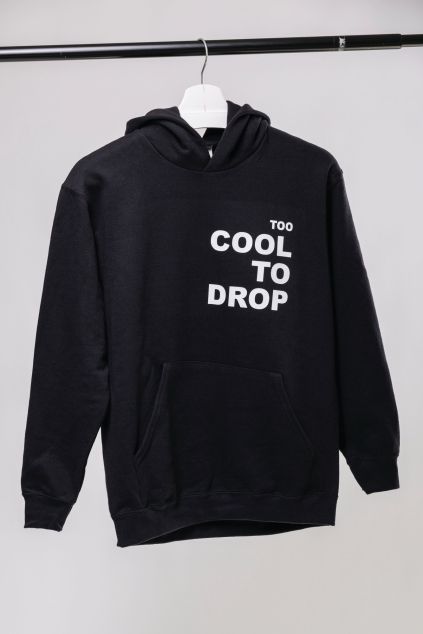KIDS HOODIE BLACK COOL 1