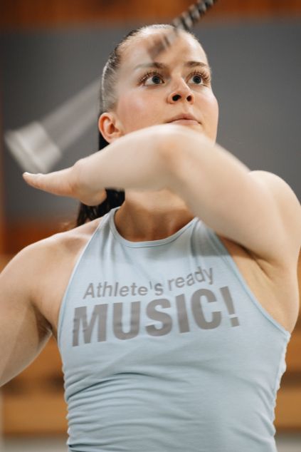 ATHLETE TANK TOP OCEAN BLUE 3
