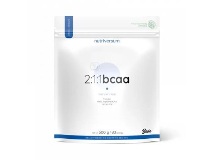 Nutriversum 2:1:1 BCAA, 500 g Příchuť: Neochuceno (Příchuť Neochuceno)