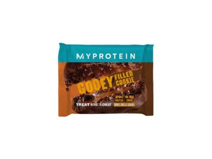 MyProtein Protein Gooey Filled Cookie, 75 g Príchuť: Čokoláda/Karamel (Príchuť Čokoláda/Karamel)
