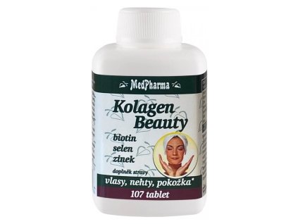1206 medpharma kolagen beauty biotin selen zinok 107 tabliet