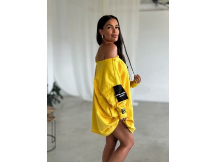 Teplákové šaty "SICILIAN LEMON"