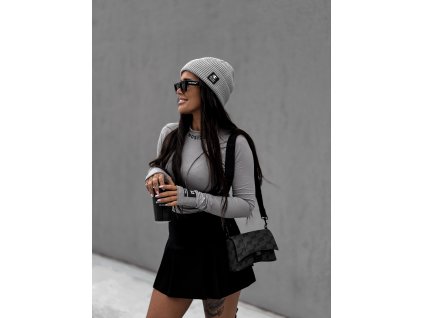 Prešívané triko "grey"