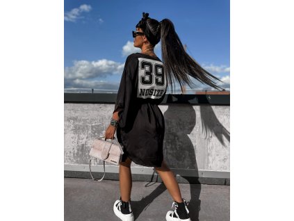 Kimonové šaty "a lá satin"