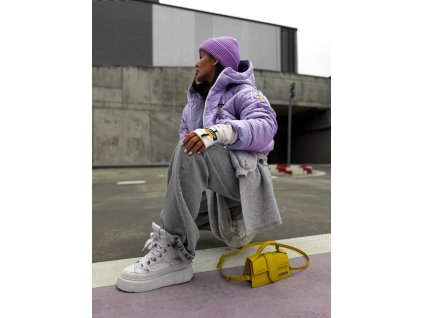 LILAC 404 puffer s návlekmi
