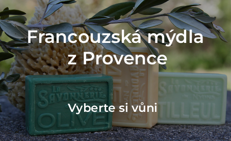 Francouzská mýdla z Provence