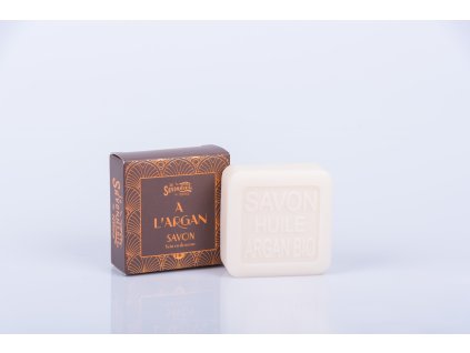 Francouzské tuhé mýdlo 100g – BIO arganový olej, La Savonnerie de Nyons