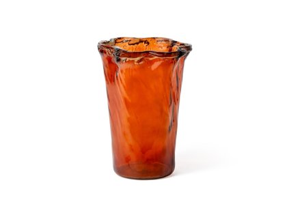 Skleněná váza Vitro Amber 19,5 × 25 cm, Mercury