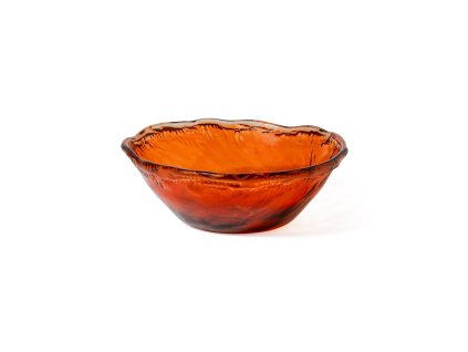 Skleněná mísa Vitro Amber 28,5 × 10 cm, Mercury