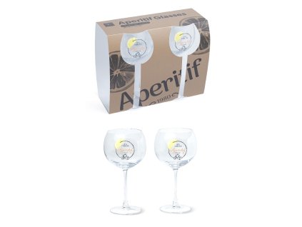 Sada 2 balónových sklenic 580 ml 11,2 × 21 cm, Mercury