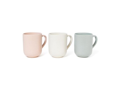 Keramický hrnek Lines 320 ml, mix barev, Mercury