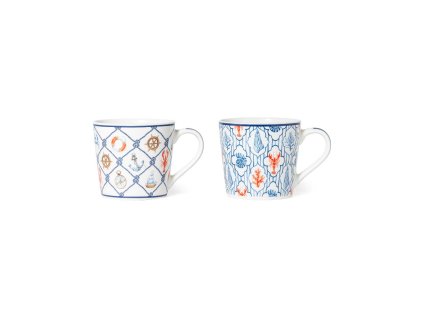 Porcelánový hrnek Low 400 ml, mix motivů, Mercury