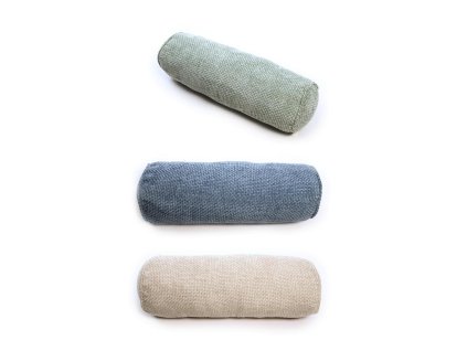 Dekorativní látkový polštář válec 16 × 48 cm, mix barev, Mercury