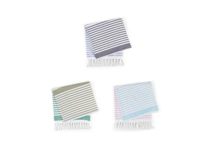 Plážová osuška z bavlny a polyesteru 80 × 160 cm, mix barev, Mercury