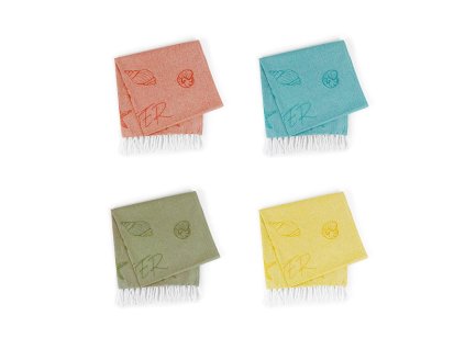 Plážová osuška Marine z bavlny a polyesteru 80 × 160 cm, mix barev, Mercury