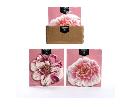 Papírové ubrousky Květ 33 × 33 cm, 15 ks, mix motivů, Mercury