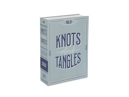 Knižní úložný box „Knots and Tangles“, Balvi
