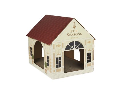 Kočičí domek a škrabadlo „Fur Seasons“, Balvi