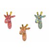 Keramická dekorace na zeď žirafa "Maddy" – sada 3 designů