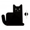 189229 2 magneticka tabulka meow cerna kocka na lednici balvi