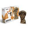 3D Puzzle skládačka Cartonic David z eko-kartonu