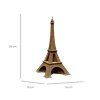 3D Puzzle skládačka Cartonic Eiffel Tower z eko-kartonu – detail