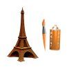 3D Puzzle skládačka Cartonic Eiffel Tower z eko-kartonu – detail