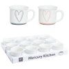 Porcelánový šálek 120 ml, mix barev, Mercury