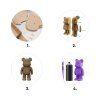 XL 3D puzzle MEGA ARTY BEAR z eko-kartonu
