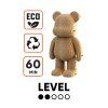 XL 3D puzzle MEGA ARTY BEAR z eko-kartonu