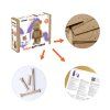 XL 3D puzzle MEGA ARTY BEAR z eko-kartonu