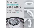 Noaton 11055W Callisto, bílá - instalace