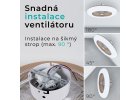 Noaton 11055G Callisto, zlatá - instalace