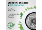 Stropní ventilátor se světlem, Callisto, černá - Efektivní chlazení s DC motorem