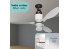Noaton 11132WW Fornax, bílá - snadná instalace