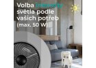Noaton Triton, černý - funkce stmívání