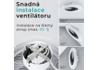 Noaton Triton, černý - instalace