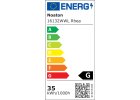 Noaton 13132BBD Lepus, černá a tmavé dřevo - třída energetické účinnosti