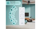 Noaton 15132BD Zoya, tmavě hnědá, stropní ventilátor se světlem - dálkový ovladač