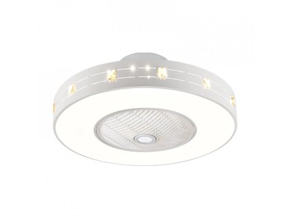 Noaton 11060W Nebula, bílá  stropní ventilátor se světlem