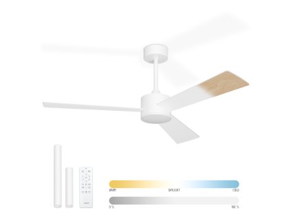 Noaton 13132WWL Lepus, bílá a světlé dřevo - hlavní