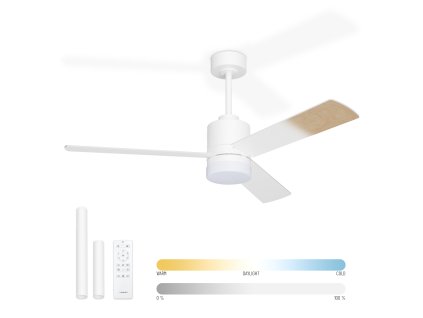 Noaton 14132WWL Canis, bílá a světlé dřevo - hlavní