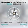 Stropní ventilátor Noaton 16050B Atria, černá - doba provozu