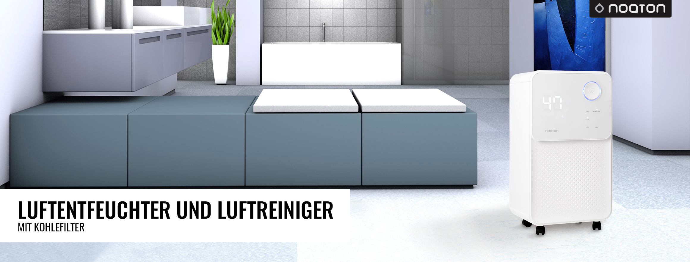 Luftentfeuchter und Luftreiniger Noaton DF 4114